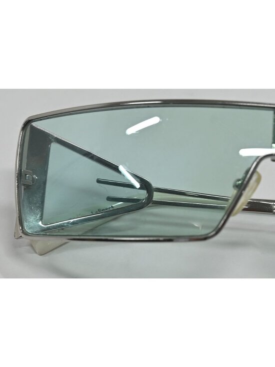 Le Specs Adam Selman The Luxx Squared Sunglasses 1902804 in Silver Blue main image 5